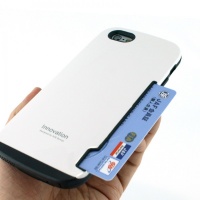 【iPhone6専用】カードイン高級樹脂ケース