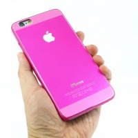 【iPhone6】アップルiPhone5風プラスチックケース！【全4色】